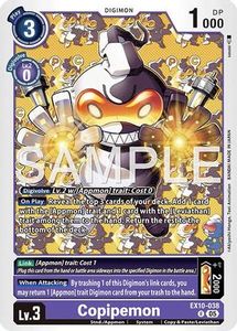 Copipemon (EX10-038) [Sinister Order] Foil
