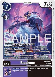 Baalmon (EX10-050) [Sinister Order]