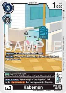 Digimon Singles Tcg Collector Nz: Kabemon (EX10-024) [Sinister Order]