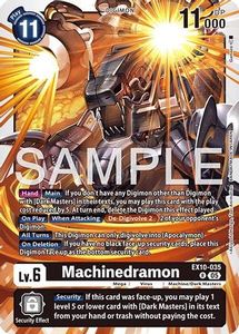 Machinedramon (EX10-035) [Sinister Order] Foil