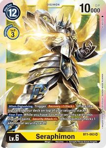 Bt1 Special Release Booster Tcg Collector Nz: Seraphimon [BT1-063] [Release Special Booster Ver.1.0]