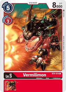 Bt4 Great Legend Tcg Collector Nz: Vermilimon [BT4-014] [Great Legend]