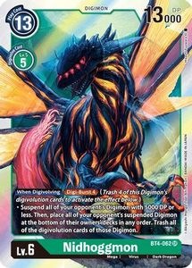 Bt4 Great Legend Tcg Collector Nz: Nidhoggmon [BT4-062] [Great Legend]