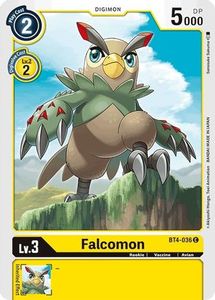 Bt4 Great Legend Tcg Collector Nz: Falcomon [BT4-036] [Great Legend]