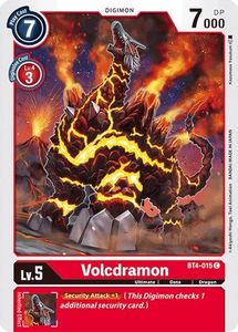 Bt4 Great Legend Tcg Collector Nz: Volcdramon [BT4-015] [Great Legend]