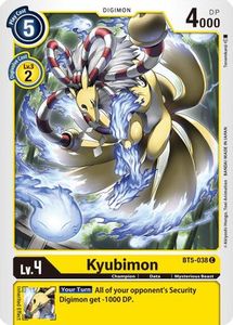Bt5 Battle Of Omni Tcg Collector Nz: Kyubimon [BT5-038] [Battle of Omni]