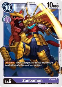 Bt5 Battle Of Omni Tcg Collector Nz: Zanbamon [BT5-080] [Battle of Omni]