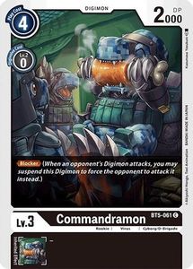 Bt5 Battle Of Omni Tcg Collector Nz: Commandramon [BT5-061] [Battle of Omni]