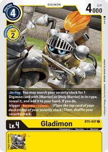 Bt5 Battle Of Omni Tcg Collector Nz: Gladimon [BT5-037] [Battle of Omni]