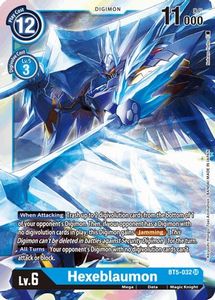 Bt5 Battle Of Omni Tcg Collector Nz: Hexeblaumon [BT5-032] [Battle of Omni]