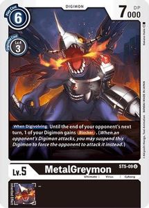 Starter Deck Machine Black Tcg Collector Nz: MetalGreymon [ST5-09] [Starter Deck: Machine Black]
