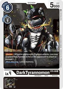 Starter Deck Machine Black Tcg Collector Nz: DarkTyrannomon [ST5-08] [Starter Deck: Machine Black]