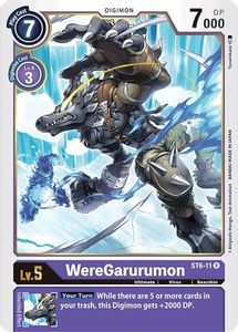 Starter Deck Venomous Violet Tcg Collector Nz: WereGarurumon [ST6-11] [Starter Deck: Venomous Violet]