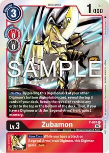 Digimon Promotional Cards Tcg Collector Nz: Zubamon [P-097] - P-097 (Limited Card Pack Ver.2) [Promotional Cards]