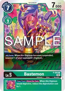 Digimon Promotional Cards Tcg Collector Nz: Bastemon [P-093] - P-093 (3rd Anniversary Update Pack) [Promotional Cards]