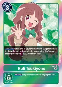 Digimon Promotional Cards Tcg Collector Nz: Ruli Tsukiyono [P-063] [Promotional Cards]