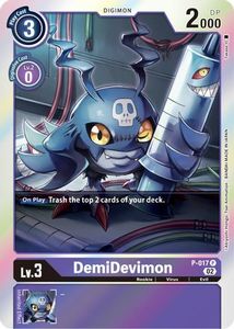 Digimon Promotional Cards Tcg Collector Nz: DemiDevimon [P-017] (Resurgence Booster Reprint) [Promotional Cards]