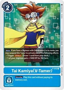 Digimon Promotional Cards Tcg Collector Nz: Tai Kamiya (V-Tamer) [P-012] [Promotional Cards]