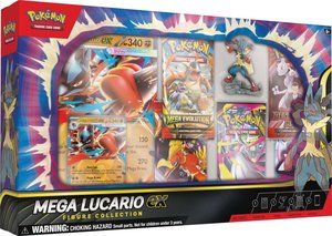 Pokemon Tcg Collector Nz: Pokemon TCG: Mega Lucario ex Figure Box *Sealed*