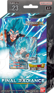 Dragon Ball Super Tcg Collector Nz: Dragon Ball Super Card Game: Zenkai - Starter Deck Final Radiance (SD23) *Sealed*