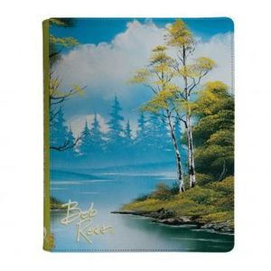 Ultra Pro - 9-Pocket Zippered PRO-Binder - Bob Ross: Lakeside Path