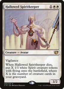 Mtg Singles Instock: Hallowed Spiritkeeper [Commander 2014]