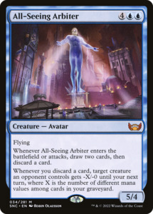 Mtg Singles Instock: All-Seeing Arbiter [Streets of New Capenna]