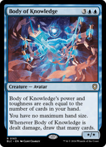 Mtg Singles Instock: Body of Knowledge [Bloomburrow Commander]