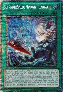 Yu Gi Oh Singles Tcg Collector Nz: Sky Striker Special Maneuver - Lemnisgate! (Starlight Rare) [DUAD-EN069] Starlight Rare