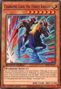 Speed Duel Starter Decks Match Of The Millennium Tcg Collector Nz: Charging Gaia the Fierce Knight [SS04-ENA10] Common