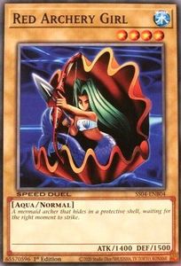 Speed Duel Starter Decks Match Of The Millennium Tcg Collector Nz: Red Archery Girl [SS04-ENB04] Common