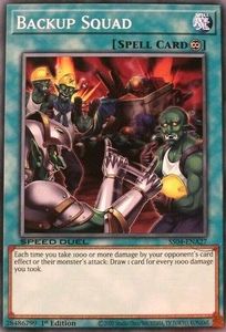 Speed Duel Starter Decks Match Of The Millennium Tcg Collector Nz: Backup Squad [SS04-ENA27] Common