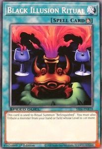 Speed Duel Starter Decks Match Of The Millennium Tcg Collector Nz: Black Illusion Ritual [SS04-ENB18] Common