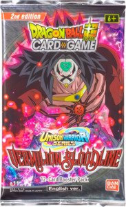 Dragon Ball Super Card Game: UW2 Vermilion Bloodline Booster Pack SECOND EDITION *Sealed*