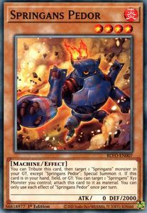 Blazing Vortex Tcg Collector Nz: Springans Pedor [BLVO-EN007] Common