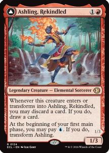 Mtg Singles Instock: Ashling, Rekindled (ECL-124) - Lorwyn Eclipsed Foil