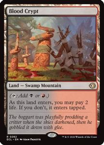 Mtg Singles Instock: Blood Crypt (ECL-262) - Lorwyn Eclipsed
