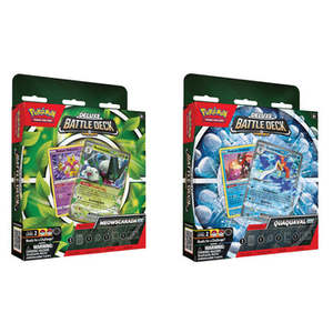 Pokemon TCG: Deluxe Battle Deck - Meowscarada/Quaquaval ex *Sealed*