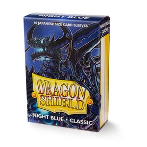 Card Sleeves Yu Gi Oh Sized: Dragonshield Sleeves - Classic Night Blue