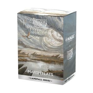 Dragonshield Sleeves - MTG Landfall Series: Marsh Flats (Matte Dual Art) (Standard Sized)