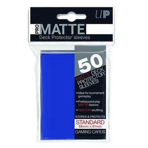 Card Sleeves Standard Sized Tcg Collector Nz: Ultra Pro - Matte Sleeves - Dark Blue (50 pc) (Standard Sized)