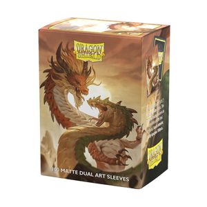Dragonshield Sleeves - Year of the Wood Snake 2025 (Matte Dual Art) (Standard Sized)
