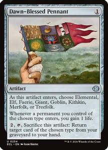 Mtg Singles Instock: Dawn-Blessed Pennant (ECL-254) - Lorwyn Eclipsed