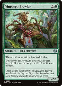 Vinebred Brawler (ECL-201) - Lorwyn Eclipsed