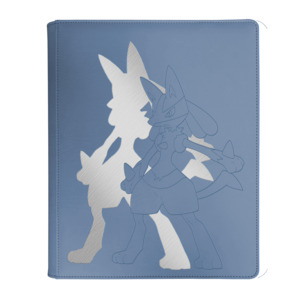 Ultra Pro - Pokémon 9-Pocket Zip PRO Binder: Lucario (Elite Series)