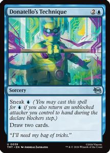 Mtg Singles Instock: Donatello's Technique (TMT-039) - Teenage Mutant Ninja Turtles