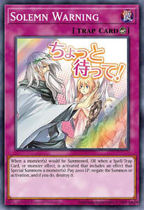 Solemn Warning (Starlight Rare) [RA05-EN126] Starlight Rare