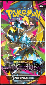 Pokemon TCG: Mega Evolution: Pitch Black Booster Pack *Sealed*