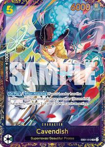 One Piece Single: Cavendish (Treasure Cup 2024) [One Piece Promotion Cards]