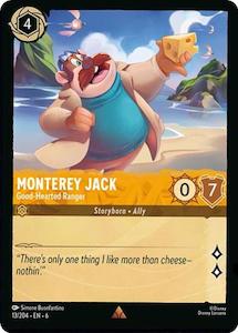 Lorcana Single: Monterey Jack - Good-Hearted Ranger (13/204) [Azurite Sea]